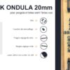 PACK ONDULA 20MM ALUMINIUMLAMELLEN ANTHRAZIT – Bild 3