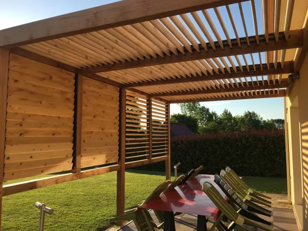 Pergola en bois sam kit