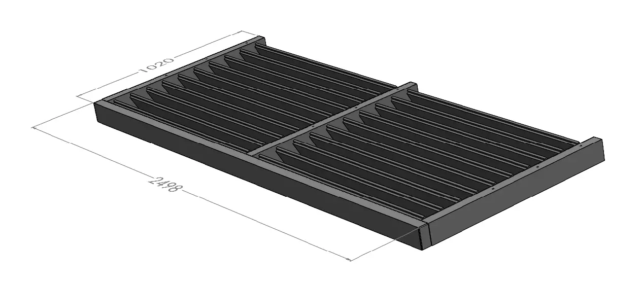 Brise-soleil orientable 2.50x1m – Image 2